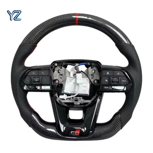 YZ <span class=keywords><strong>พวงมาลัย</strong></span>หุ้มหนังแบบปรับแต่งได้เหมาะสำหรับ Toyota Land Cruiser GR Prado LC250 Cruiser LC200 Hilux <span class=keywords><strong>Fortuner</strong></span> - Product Image 3