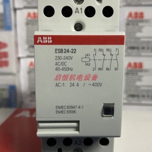 Contacteur Abb ESB24-22 230-240V AC/DC 40-450Hz 24A de qualité industrielle - Product Image 2