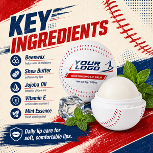 Popular Baseball Lip Moisturizer Fresh Cooling Comfort Hydrating Smooth Dry Chapped Lip Care Baseball Enthusiast Lip Balm - Product Image 6