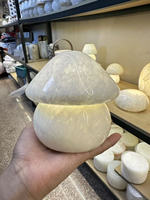 Lampe de chevet en marbre en forme de champignon pour chambre à coucher, idéale pour la maison - Collection Soda Factory