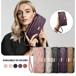 Étui de téléphone multifonctionnel à bandoulière pour fille femme, sac de téléphone portable avec porte-cartes pour téléphones Iphone <span class=keywords><strong>Samsung</strong></span> - Product Image 1