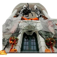 Arañas Peludas de Halloween con Luz para Decoraciones de Halloween en Exteriores