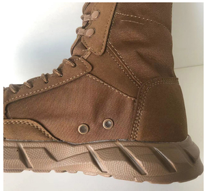 Botas de Combate Definite Color Café TSB01 de Cuero Vacuno Superligeras con Suela de PU GOMA+EVA - Product Image 3