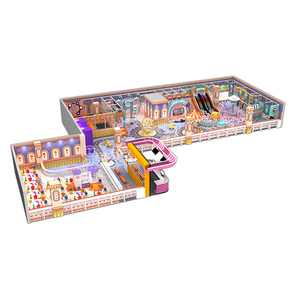 Structures de jeux intérieures de 370 m², grandes surfaces de jeux pour enfants, équipements de jeux pour hôtels, ensembles de jeux pour maternelles - Product Image 4