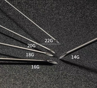 Canule jetable 22g-26g IV/Cathéter/Tube de soin des animaux Instruments vétérinaires pour chats et chiens
