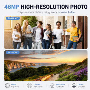 Appareil photo numérique hybride 4K 48MP avec autofocus, écran IPS 2,8 pouces, enregistreur vidéo MP3 pour vlogging et contenu sur les réseaux sociaux - Product Image 3