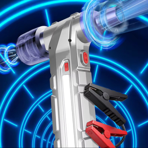 5 Trong 1 Xe Máy Hút Bụi Với Tìm Kiếm Ánh Sáng Đo Áp Suất Lốp Inflator 100W Hút Mạnh Mẽ Cho Ướt Và Khô Đổ Bộ - Product Image 1