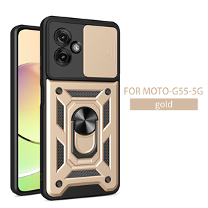 Venta caliente cubierta trasera para <span class=keywords><strong>MOTO</strong></span> G55 5G con marco de lente kickstand Case - Product Image 3