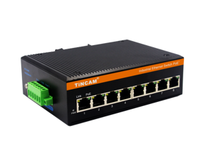 TiNCAM Offre Spéciale <span class=keywords><strong>meilleur</strong></span> prix commutateur <span class=keywords><strong>Ethernet</strong></span> industriel POE + qualité IP40 Gigabit 8 ports commutateur POE réseau non géré - Product Image 3