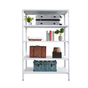 헤비 듀티 스틸 창고 적재 랙 볼트리스 적재 저장 랙 리벳 선반 차고 창고 산업용 - Product Image 5