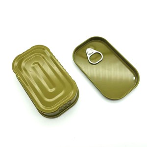 Rỗng SARDiNE hộp thiếc với có thể tháo rời nắp với kéo Tab vòng tùy chỉnh <span class=keywords><strong>tin</strong></span> hộp bị rò rỉ bằng chứng cho nến, quà tặng, các mặt hàng nhỏ bao bì - Product Image 3