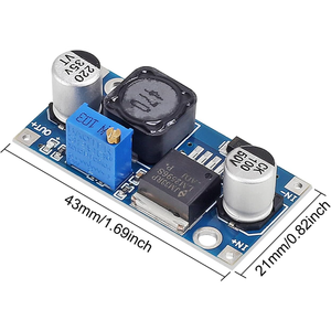 LM2596 DC-DC Buck <b>Converter</b> Module 3.0-40V to 1.5-35V Adjustable Step Down <b>Voltage</b> Regulator Power Supply Module - Product Image 3