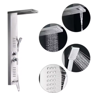 Fabricant de panneaux de colonne de <span class=keywords><strong>douche</strong></span> murale <span class=keywords><strong>en</strong></span> SUS304 <span class=keywords><strong>pour</strong></span> système de <span class=keywords><strong>douche</strong></span> - Ensemble de panneaux de <span class=keywords><strong>douche</strong></span> luxueux - Product Image 5