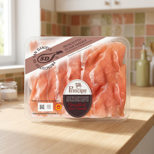 Auténtico Jamón San Daniele DOP Italiano de 100g, Jamón Curado en Seco para Combinar con Vino, Sin Gluten - Product Image 2