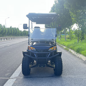 Venta caliente 2-4 Seater Electric Club Reception Car Personalizado Off-Road <span class=keywords><strong>Golf</strong></span> Cart Carro de caza equipado con batería de 48V/60V/72V - Product Image 3