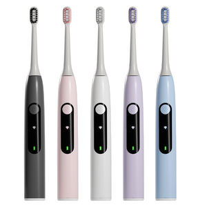 Cepillo de dientes eléctrico sónico de diseño personalizado y fábrica de cepillos de dientes recargables de color para uso en hoteles y hogares - Product Image 1