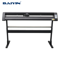 Baiyin 49 pouces bricolage autocollant vinyle traceur de découpe 1350 mm haute vitesse Mini traceur pour coupe-vinyle