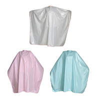 CANWAY Cape de barbier pour coupe de cheveux, tablier de salon imperméable pour adultes, chiffon antiadhésif pour coupe de cheveux