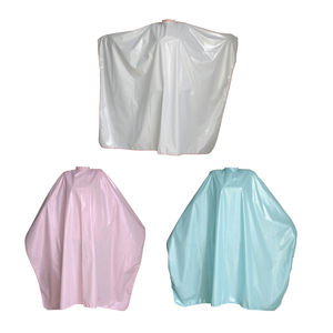 CANWAY Cape <span class=keywords><strong>de</strong></span> barbier pour coupe <span class=keywords><strong>de</strong></span> cheveux, tablier <span class=keywords><strong>de</strong></span> <span class=keywords><strong>salon</strong></span> imperméable pour adultes, chiffon antiadhésif pour coupe <span class=keywords><strong>de</strong></span> cheveux - Product Image 4