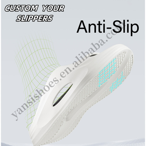 Scivoli sportivi personalizzati pantofole con Logo personale per Club Logo personalizzato pantofole basso MOQ scivoli pantofole per gli uomini - Product Image 4