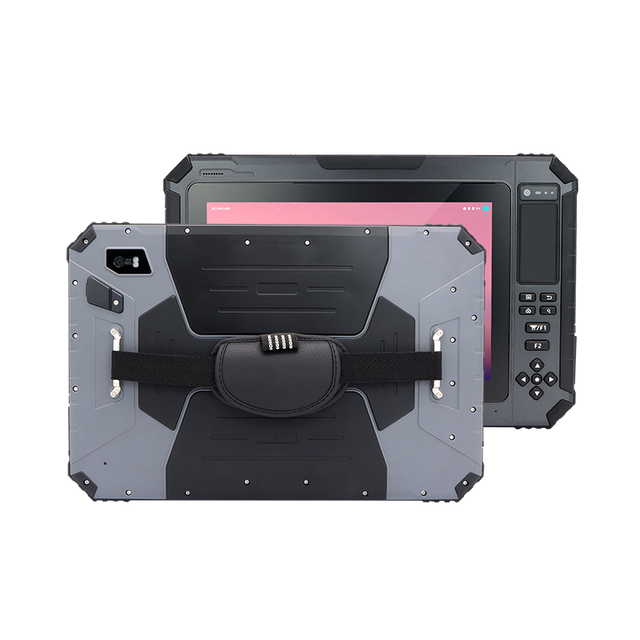T101 Android 10 10" Rugged Tablet PC 8GB RAM 2.0GHz Octa Core 1D Barcode Scanner NFC UHF RFID Industrial Fixed Stock Wi-Fi