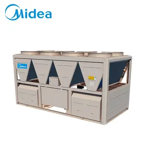 Midea信頼性の高いオイルシステム460V400kw冷却のみ冷却チラー空冷スクロール水低価格エネルギーチラー