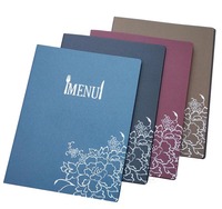 Couverture de menu de restaurant A4 de haute qualité, couvertures de menu bon marché pour restaurant