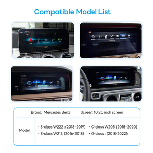 Không dây Carplay và Android Auto video giao diện hộp thông minh đặc biệt cho Mercedes Benz ntg5.5 2016-2022 với 10.25inch màn hình - Product Image 4