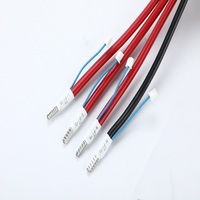 Faisceau de câblage à noyau de ferrite rouge et noir pour onduleur et équipement électronique