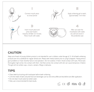 Resultados <span class=keywords><strong>instant</strong></span>áneos teléfono inteligente blanquear los dientes kit hogar de tomar - Product Image 4