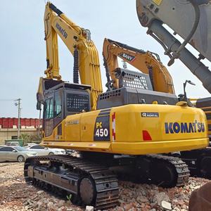Komatsu a utilisé des excavatrices PC450 45T pelle hydraulique sur chenilles machines d'ingénierie et de construction d'occasion engins de terrassement - Product Image 3