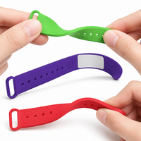 Umweltfreundliche Materialien Smartwatch Ohne Bildschirm Digitale LED Wasserdichte Sport-Vibrationsalarm-Uhr für Männer Fitness