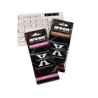 Désodorisant Personnalisé Suspendu pour Armoire et Voiture, Pastille Aromatique Parfumée Areon X pour Voiture
