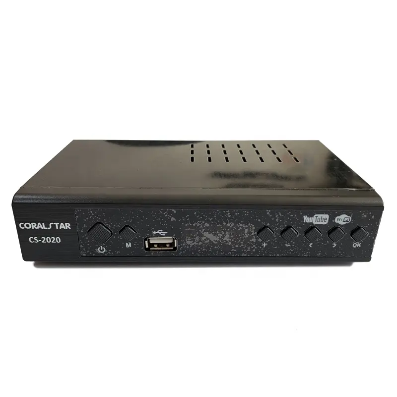 CORALSTAR กล่องทีวี DVB T2,กล่องรับสัญญาณดาวเทียมดิจิตอลกล่องรับสัญญาณทีวีกล่องรับสัญญาณสูงสุด K-222