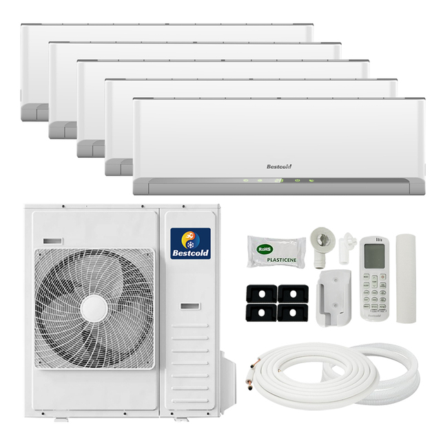 Bestcold Brand Manufacturers Mini Split Air Conditioners New Design Inverter Heating Cooling Multi Zone Split Air Conditioner