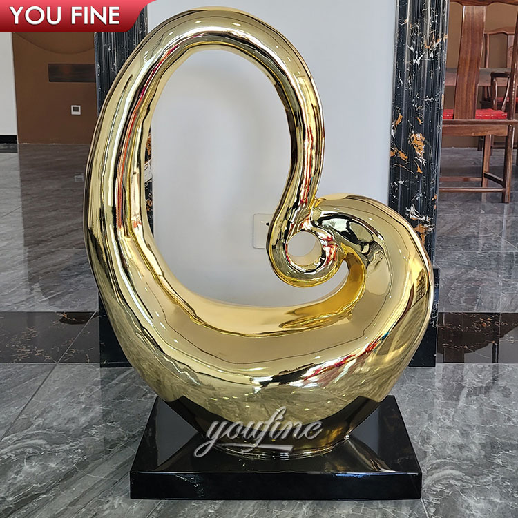 ビーチに大きな抽象的なステンレス鋼風彫刻竜巻像| Alibaba.com