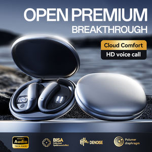 M134 Simple Style Ear Hook Earbuds Sports Air Conduction Wireless Earphones with <b>Powerful</b> Bass and <b>LED</b> <b>Battery</b> Indicator - Product Image 2