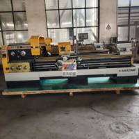 Lagerbestand CS6166 CS6266 Horizontale Manuelle Metalldrehmaschine, Hochleistungs-Drehbettbreite 440mm, Hohe Präzision, Hohe Steifigkeit, Multifunktional 3000mm