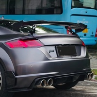 Aileron arrière en fibre de carbone préimprégnée style Au-bu, spoiler de coffre, pièces de tuning extérieur aérodynamique pour Audi TT TTS TTRS 8S MK3