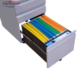 Structure de tiroir mobile à roulettes abordable et durable avec serrure pour armoire de rangement de dossiers – Vente en gros - Product Image 3