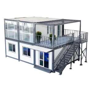 Modern Minimalist Wind Modular Homes Portable Container Prefab House Self Contained Portable Office Container House