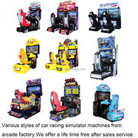 Usine ODM Jeux à pièces Machine de jeu d'arcade de voiture de course Simulateur Machine de jeu de course de voiture d'arcade