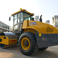 Prix de gros pour Compacteur routier diesel à tambour unique, Compacteurs hydrauliques Modèle XS143J 103 kW Jaune Économe en énergie