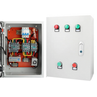Boîtier de commande de démarreur étoile-triangle personnalisé, armoire de démarrage à boutons pour ventilateur et pompe à eau, coffret de distribution triphasé 380V 11-75KW