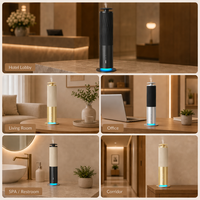 Diffuseur d'arômes sans eau pour bureau, rechargeable, en alliage d'aluminium, machine à parfum intelligente, contrôle sans fil, 200 m³