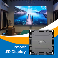 Écran LED Géant Intérieur Pleine Couleur 20ftx10ft (500x500mm) avec Pas de Pixel 2mm/2.9mm/3.91mm pour Magasins de Détail et Signalétique