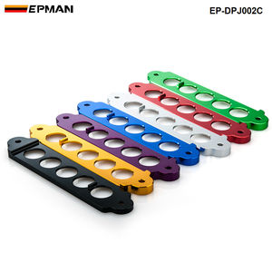 EPMAN Racingแบตเตอรี่อลูมิเนียมTie Down Mountวงเล็บรั้งบาร์ล็อคชุ<span class=keywords><strong>ด</strong></span>สําหรับHonda Civic SI 02-05 EP-DPJ002C - Product Image 2