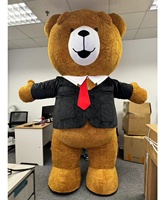 Jouets drôles peluche gonflable ours mascotte costume personnage de dessin animé cosplay costume pour adultes