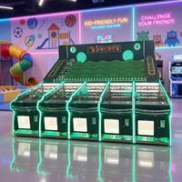 Simulateur d'arcade de course de chevaux personnalisable Rong Xiang pour cinq joueurs, en bois et métal, fabriqué au Guangdong, version anglaise, 220V universel, avec monnayeur