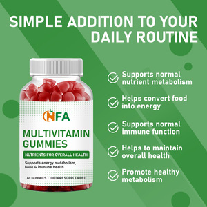 OEM ODM Multivitamin Gummies Supports Metabolism and Immune Function Sugar Free Healthy <b>Supplement</b> Gummy for Adults - Product Image 2